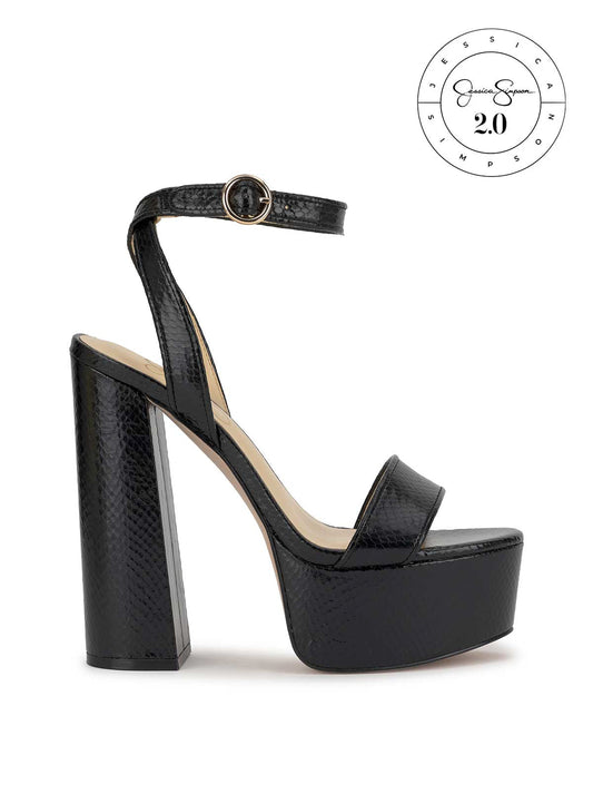 Jessica Simpson Axtyn Platform in Black