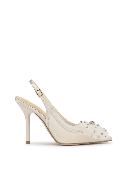Jessica Simpson Lavilra High Heel in Off White