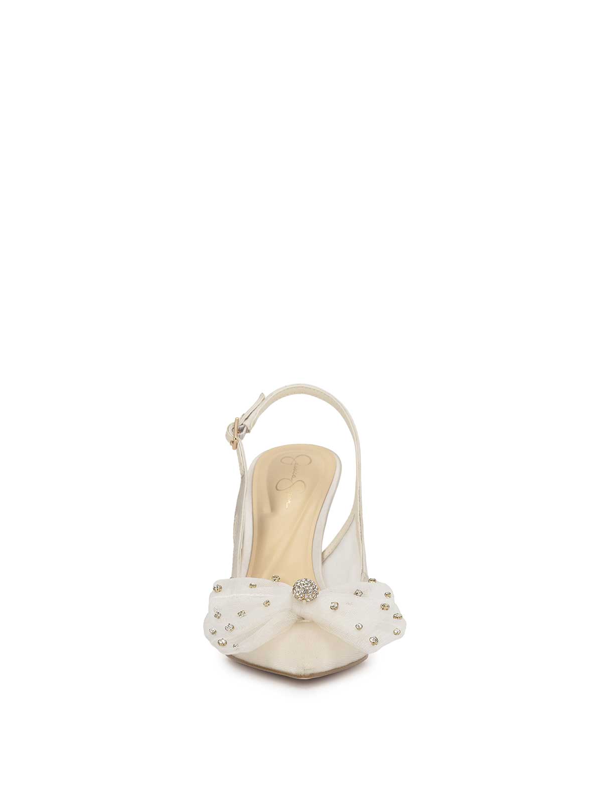 Jessica Simpson Lavilra High Heel in Off White