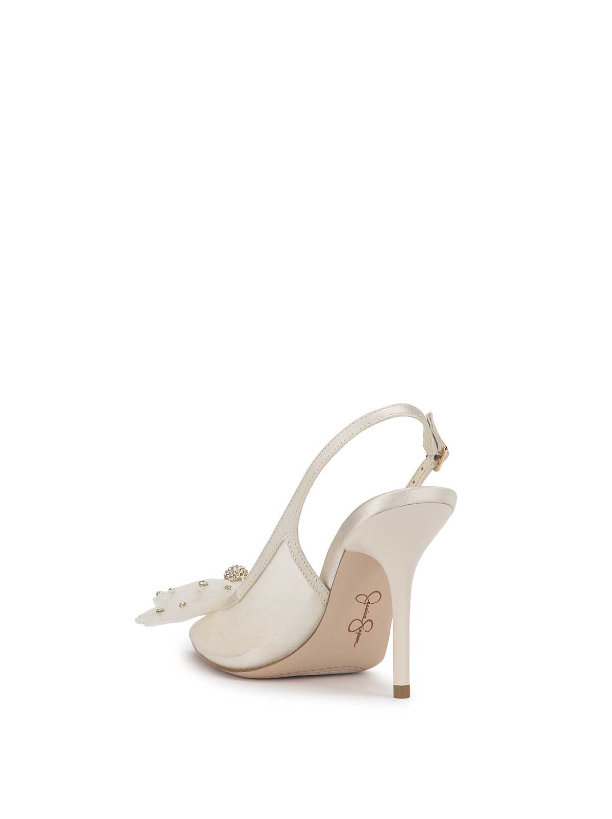 Jessica Simpson Lavilra High Heel in Off White