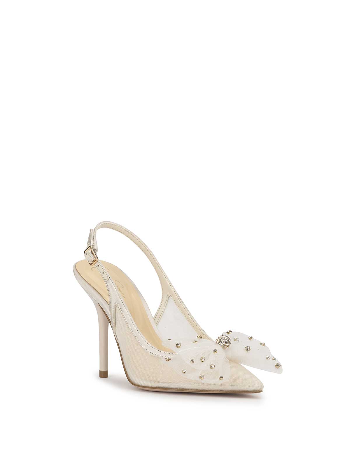 Jessica Simpson Lavilra High Heel in Off White