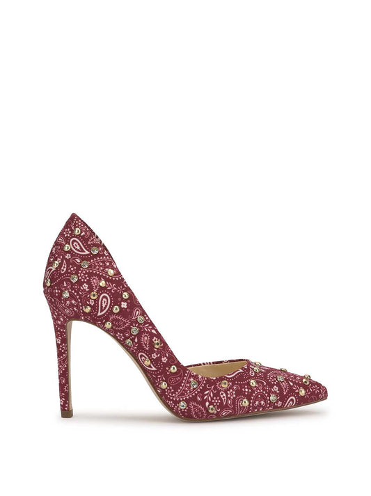 Jessica Simpson Prizma D'Orsay Pump in Red Bandana