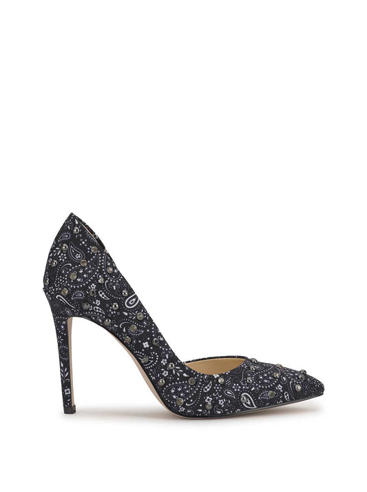Jessica Simpson Prizma D'Orsay Pump in Midnight Bandana