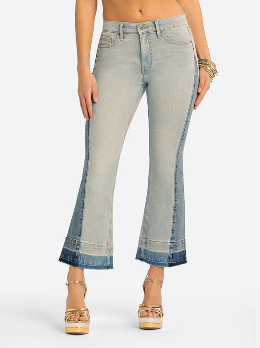 Jessica Simpson JS Jessica Simpson Plano Ankle Flare Jean in Edgewater