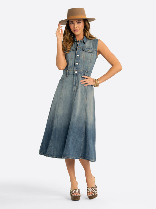 Jessica Simpson JS Jessica Simpson Denim Dress in Alderwood