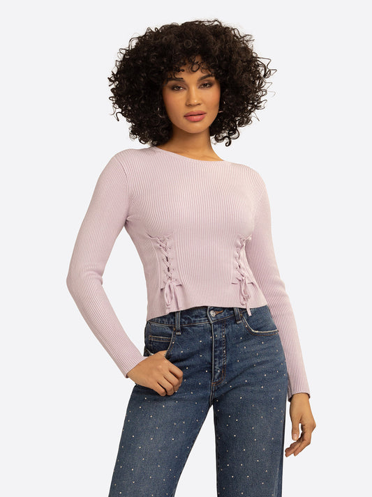 Jessica Simpson JS Jessica Simpson Taira Top in Lavender Frost