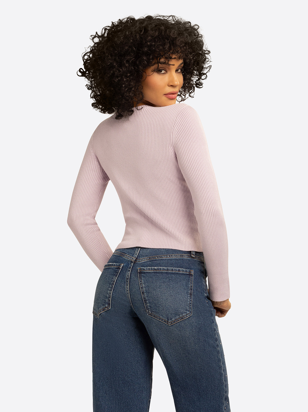 Jessica Simpson JS Jessica Simpson Taira Top in Lavender Frost