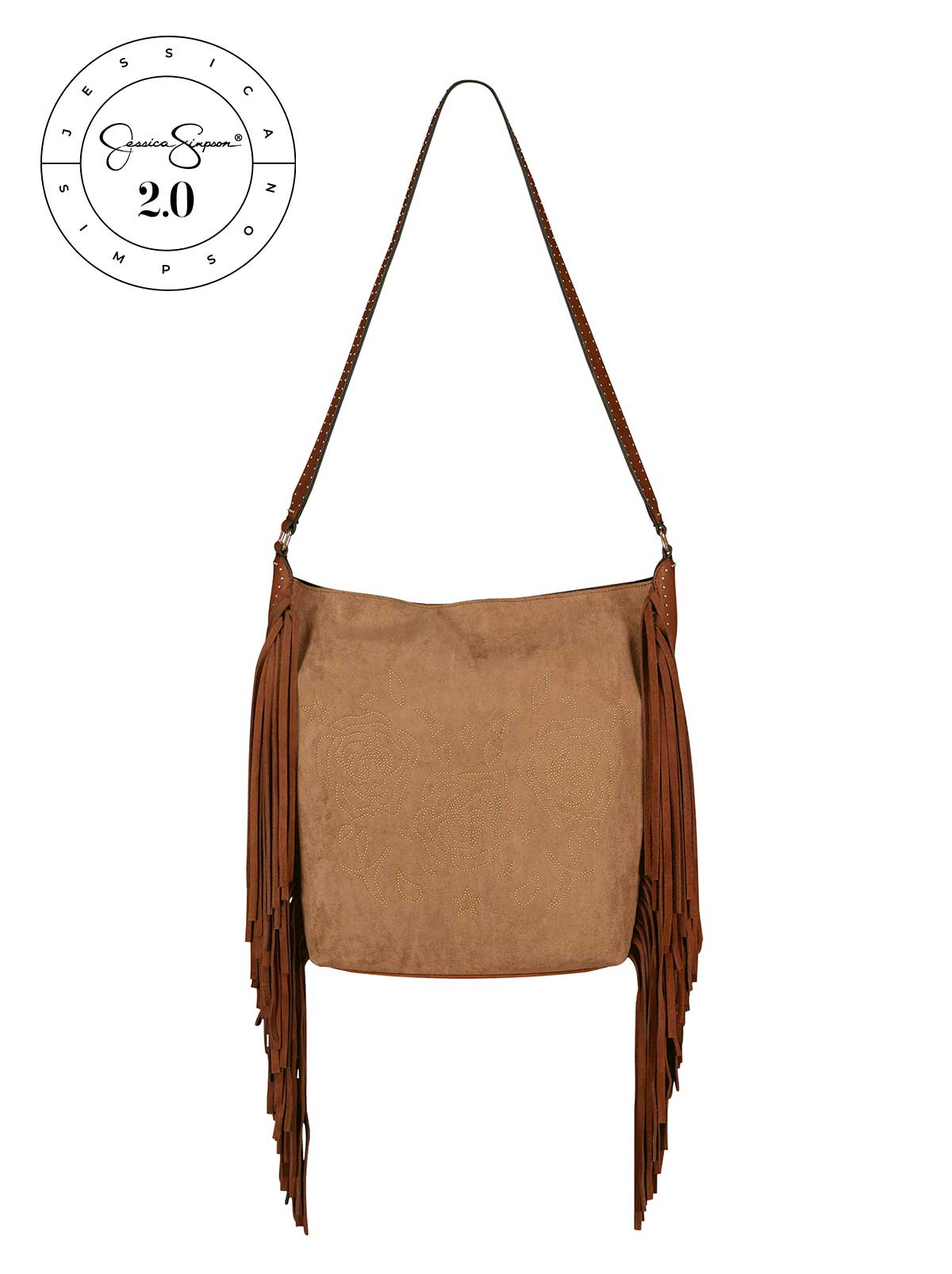 Jessica Simpson Jessica Simpson 2.0 Alana Large Hobo in Golden Oak