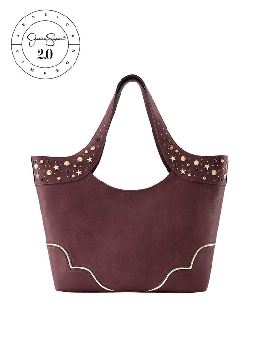 Jessica Simpson Jessica Simpson 2.0 Alana Tote in Pinot Noir