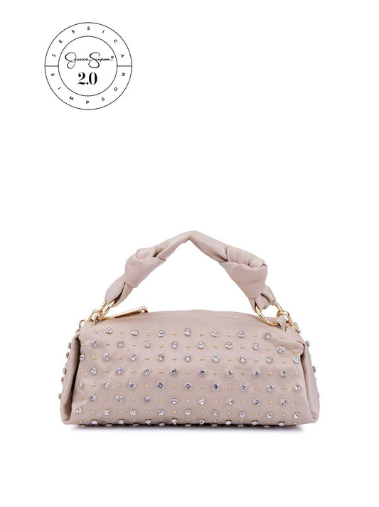 Jessica Simpson Jessica Simpson 2.0 Mila Shoulder Bag in Champagne
