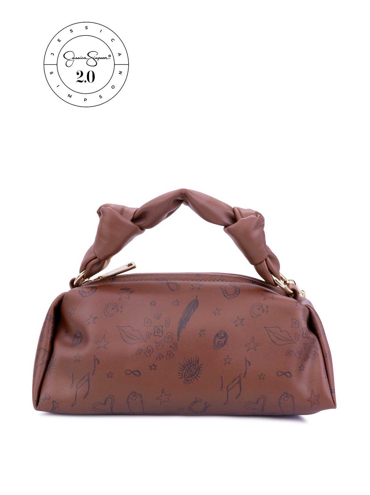 Jessica Simpson Jessica Simpson 2.0 Mila Shoulder Bag in in Golden Oak