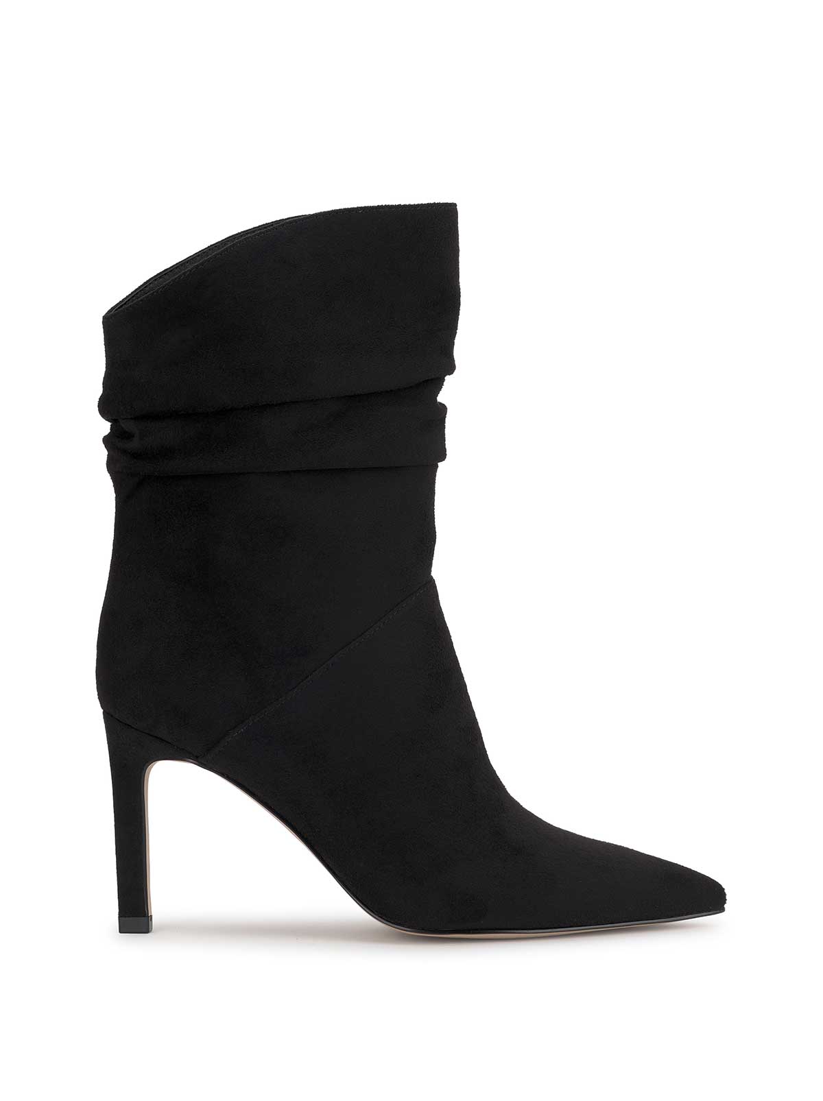 Jessica Simpson Elisti Scrunch Bootie in Black Suede