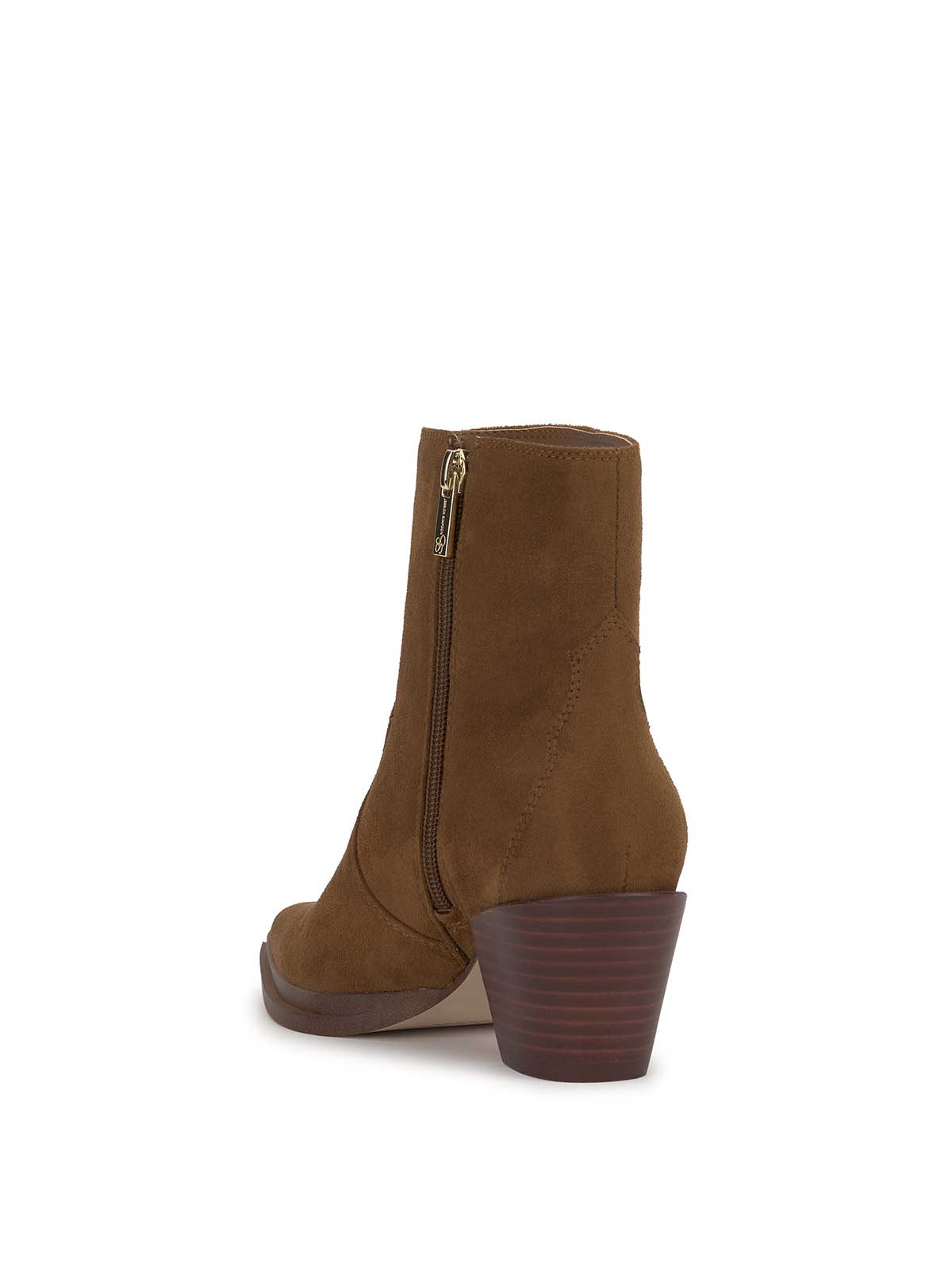 Jessica Simpson Helvona Western Bootie in Safari Brown
