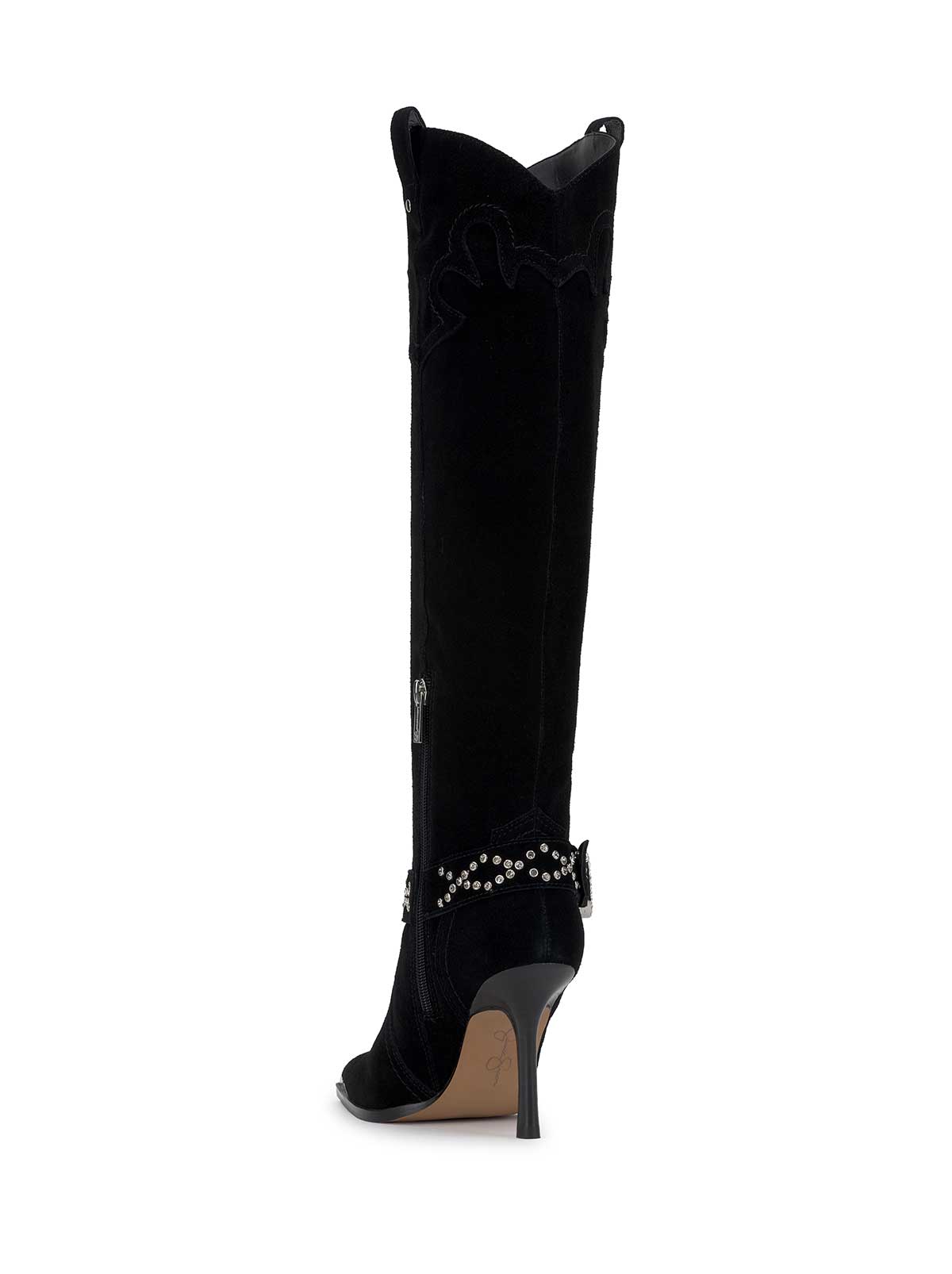 Jessica Simpson Kenzin Tall Boot in Black Suede