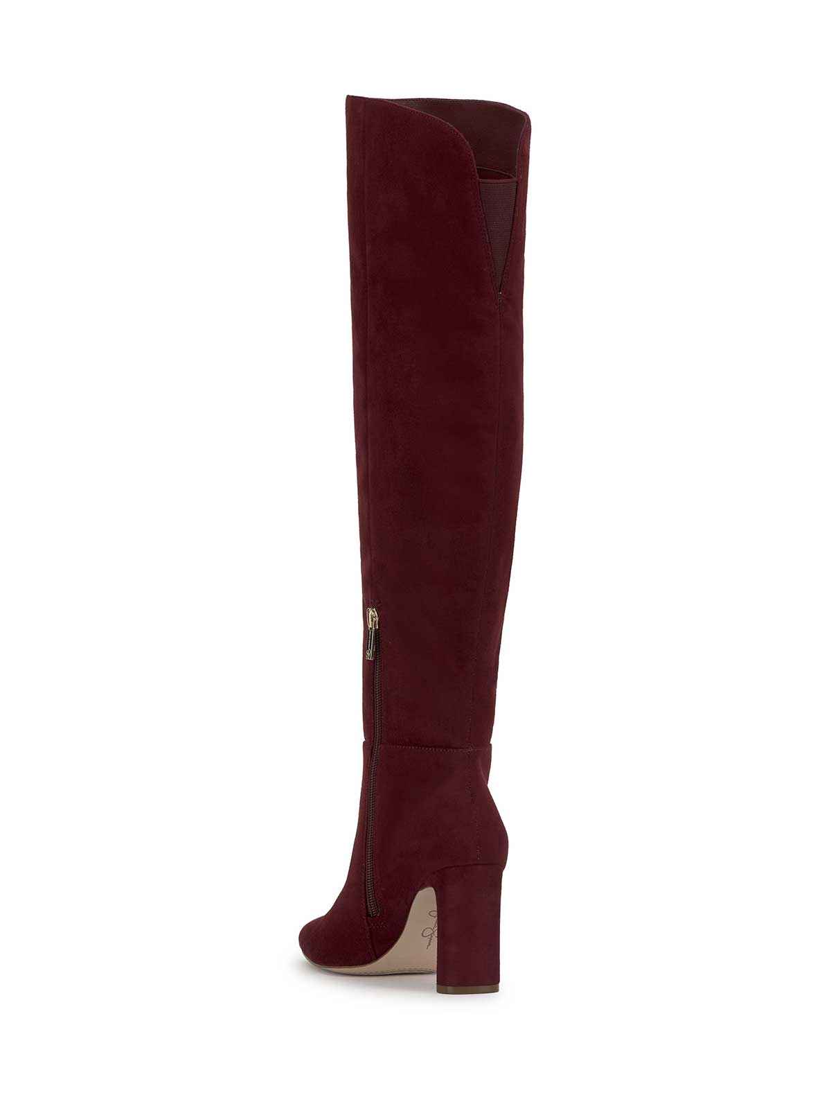 Jessica Simpson Simmona Over the Knee Boot in Dark Cherry