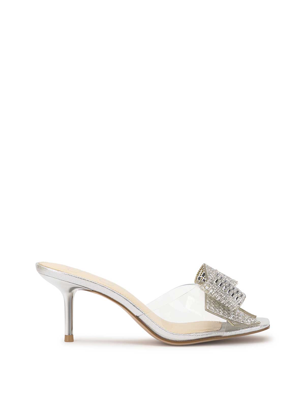 Jessica Simpson Celisha High Heel in Clear Embellished