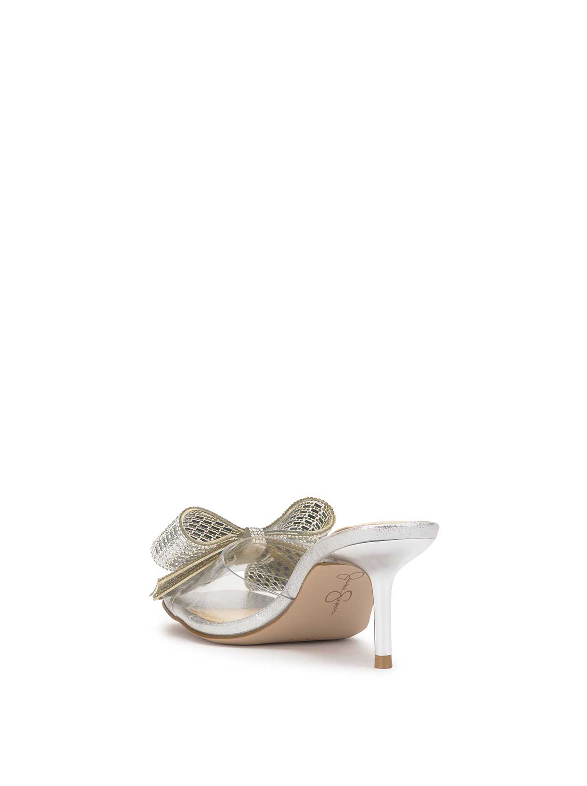 Jessica Simpson Celisha High Heel in Clear Embellished