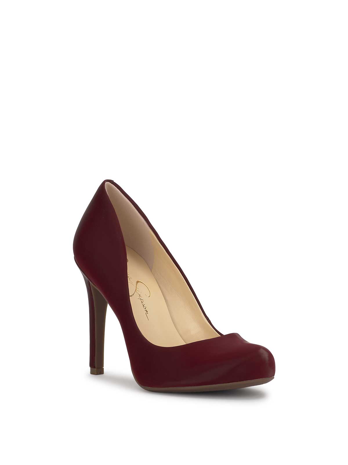 Jessica Simpson Calie Pump in Dark Cherry