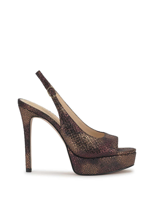 Jessica Simpson Sibilla High Heel in Bronze Snake