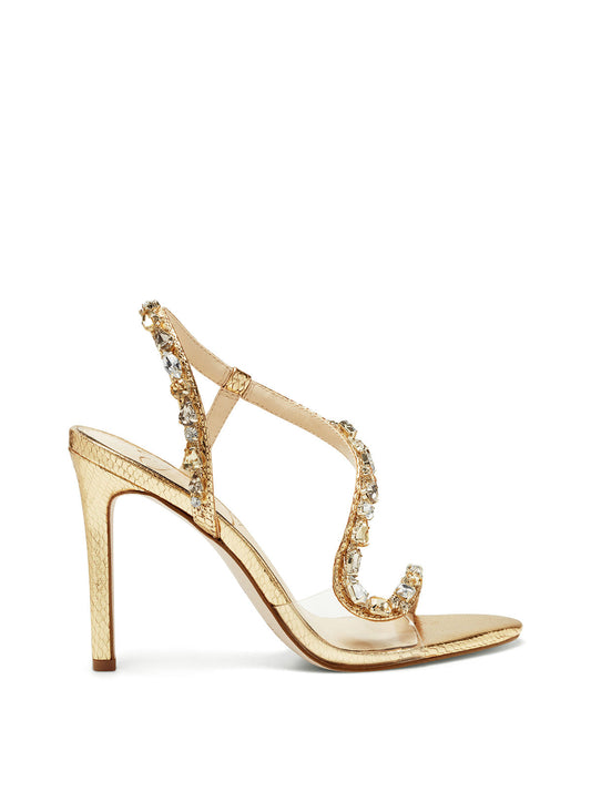 Jessica Simpson Jaycin High Heel in Gold