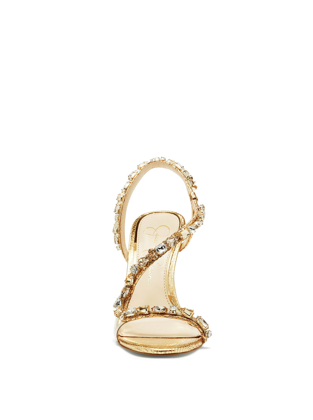 Jessica Simpson Jaycin High Heel in Gold