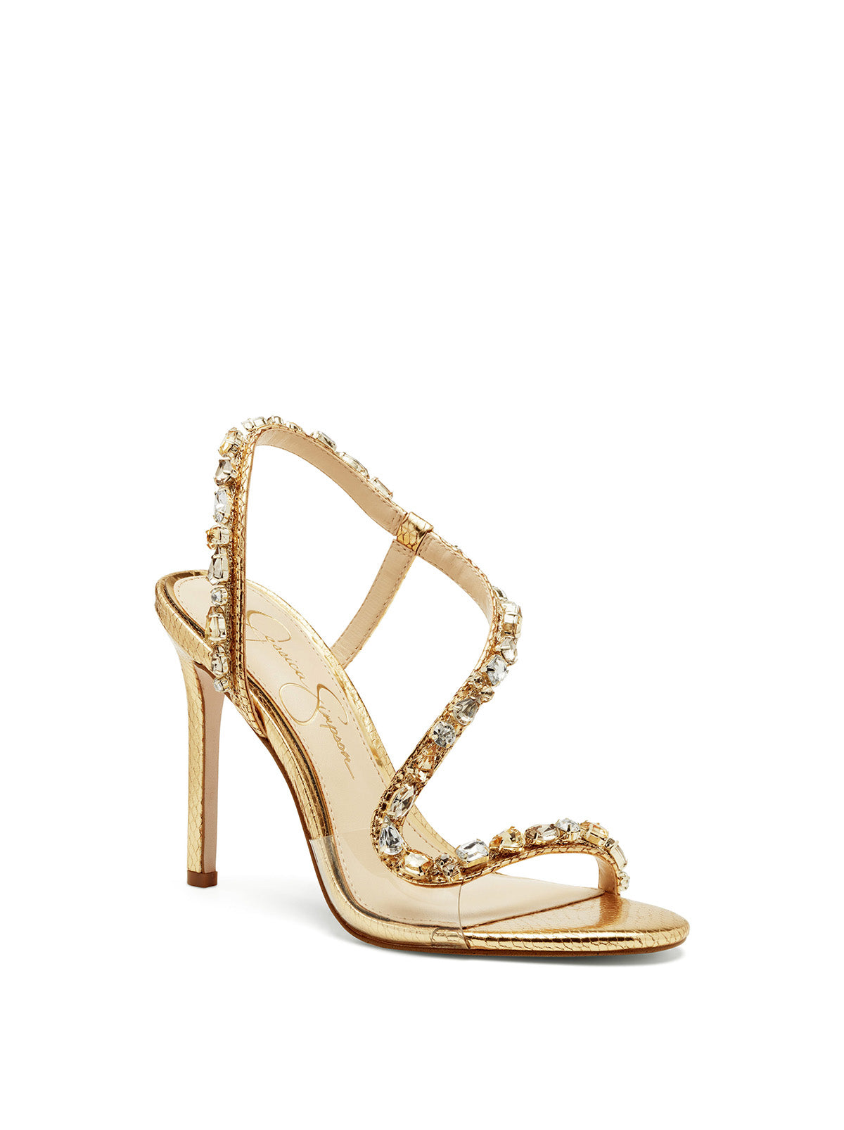 Jessica Simpson Jaycin High Heel in Gold