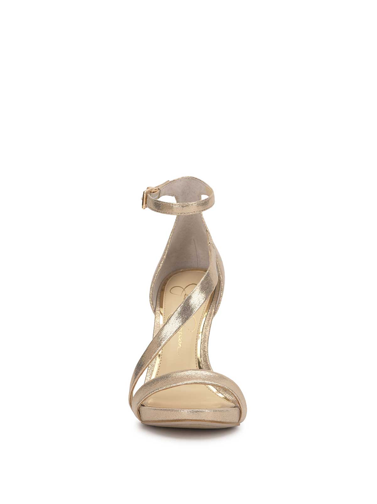Jessica Simpson Rayli High Heel Sandal in Champagne