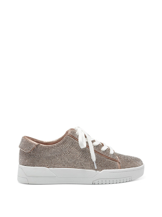 Jessica Simpson Silesta Casual Sneaker in Champagne Sparkle