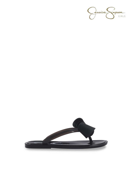 Jessica Simpson Girls Jelly Thong Sandals in Black