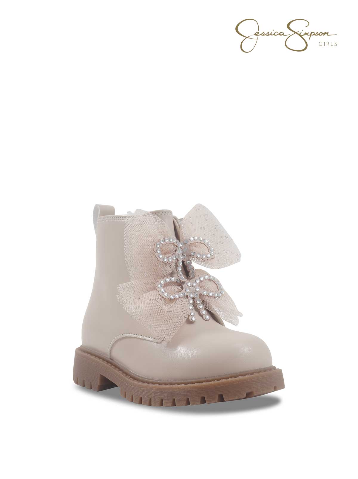 Jessica Simpson Toddler Daria Double Bow Boot in Sand