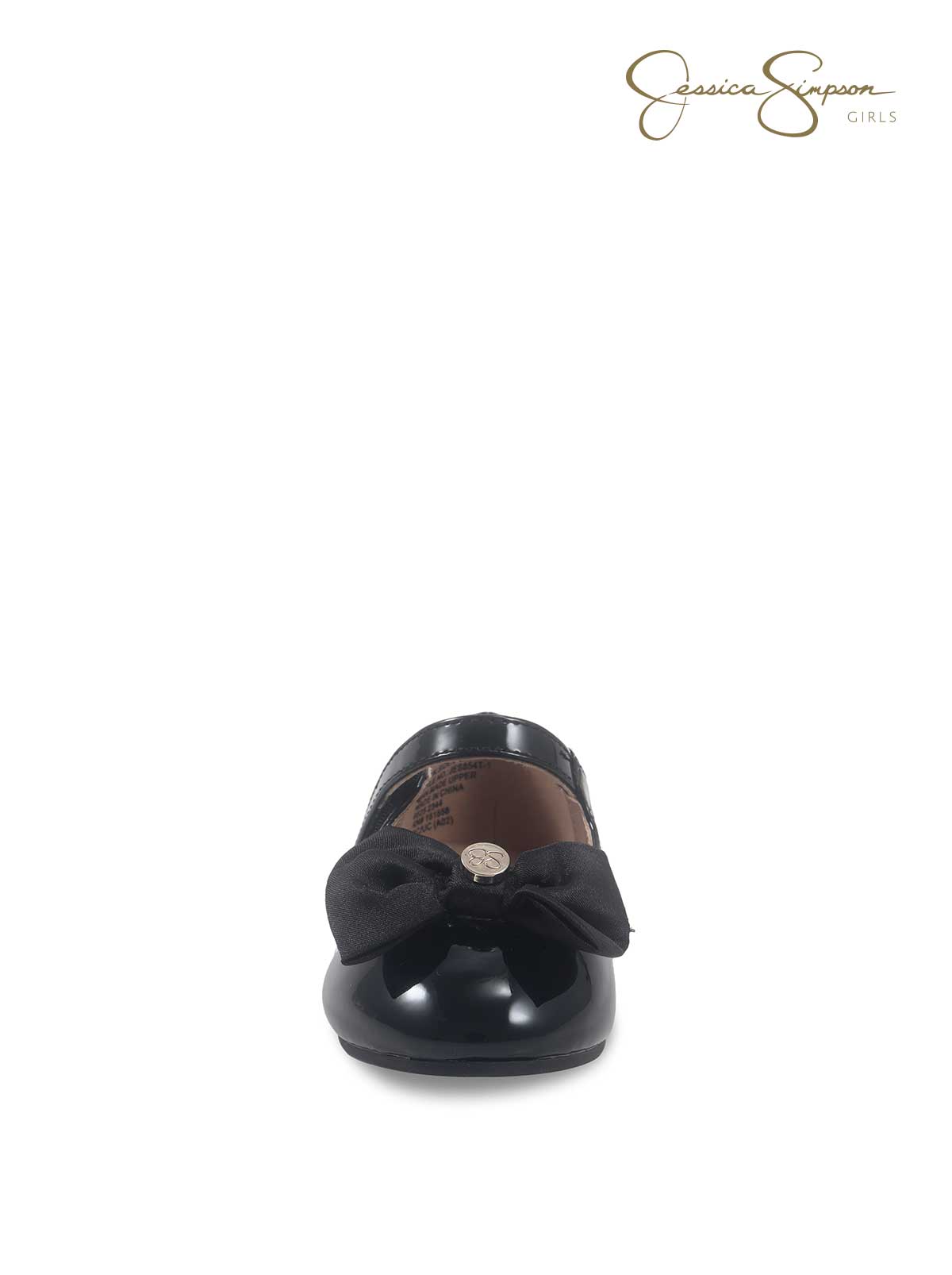Jessica Simpson Toddler Amy Big Bow Mary Jane in Black