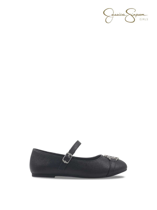 Jessica Simpson Girls Amy Ivie Flat in Black