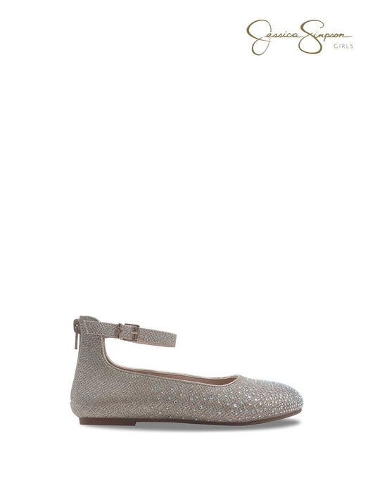 Jessica Simpson Girls Amy Ethel Sandal in Gold
