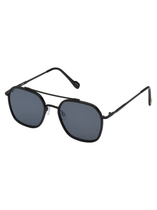Jessica Simpson Square Metal Aviator Pilot Sunglasses in Black