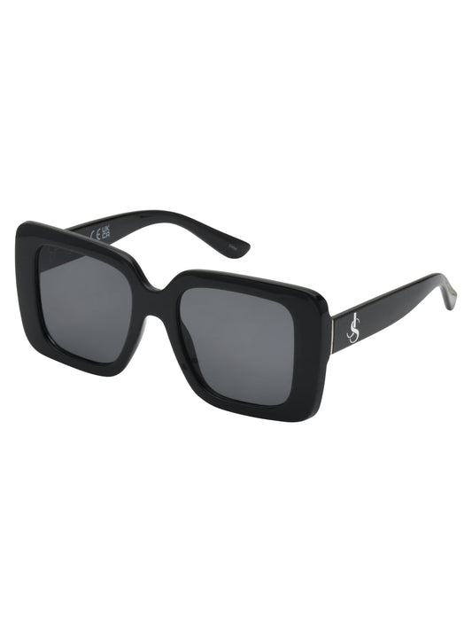 Jessica Simpson Fashionable Square Sunglasses in Black