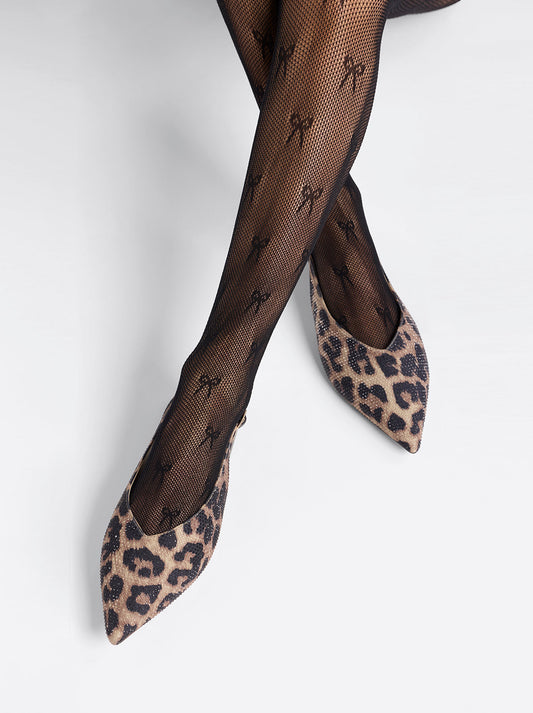 Jessica Simpson Mezzah Flat in Leopard