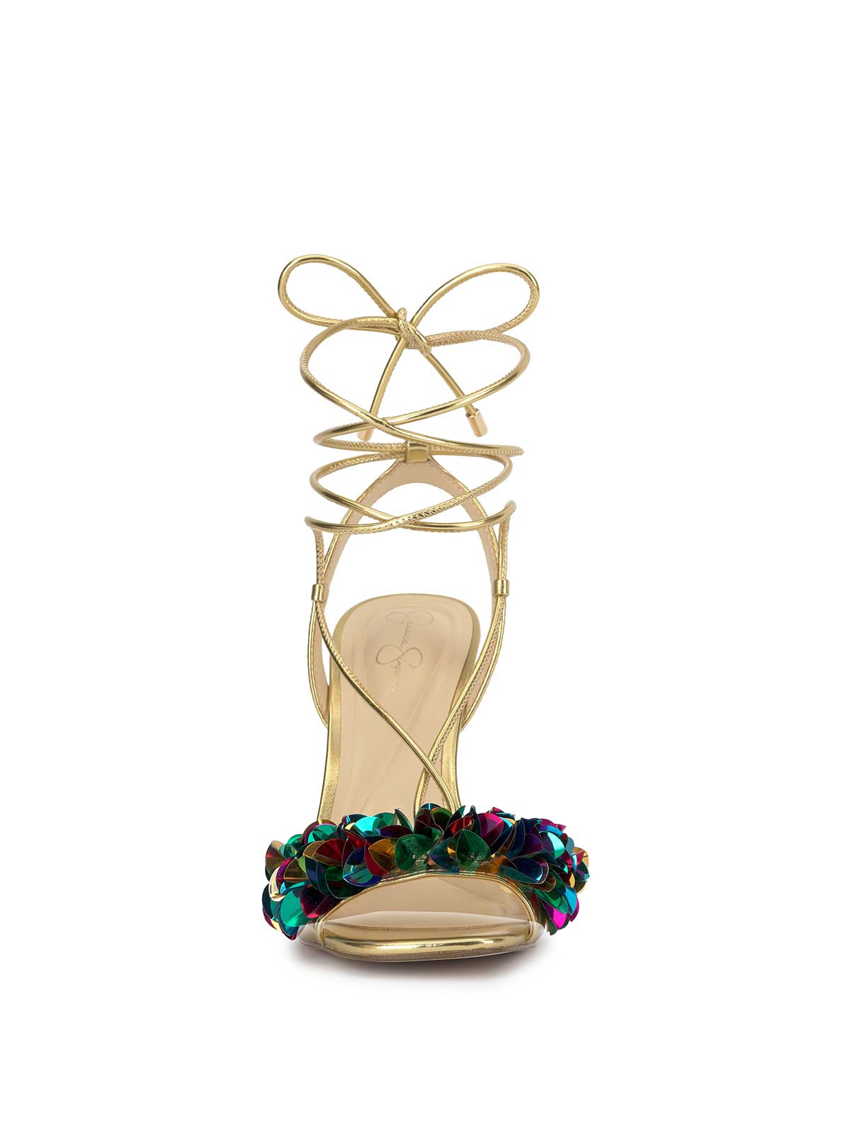 Jessica Simpson Oveny High Heel in Gold