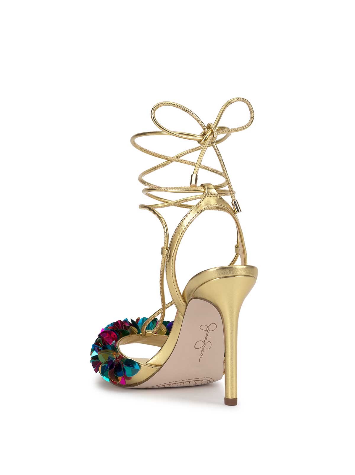 Jessica Simpson Oveny High Heel in Gold