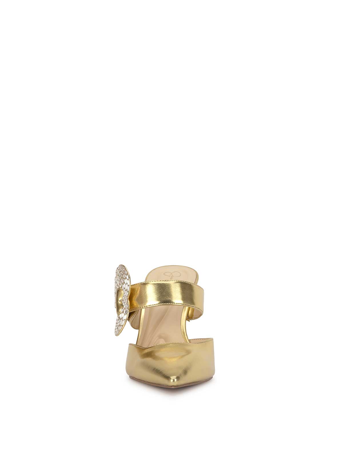 Jessica Simpson Favica High Heel in Gold