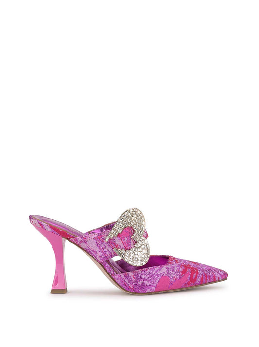 Jessica Simpson Favica High Heel in Pink & Red