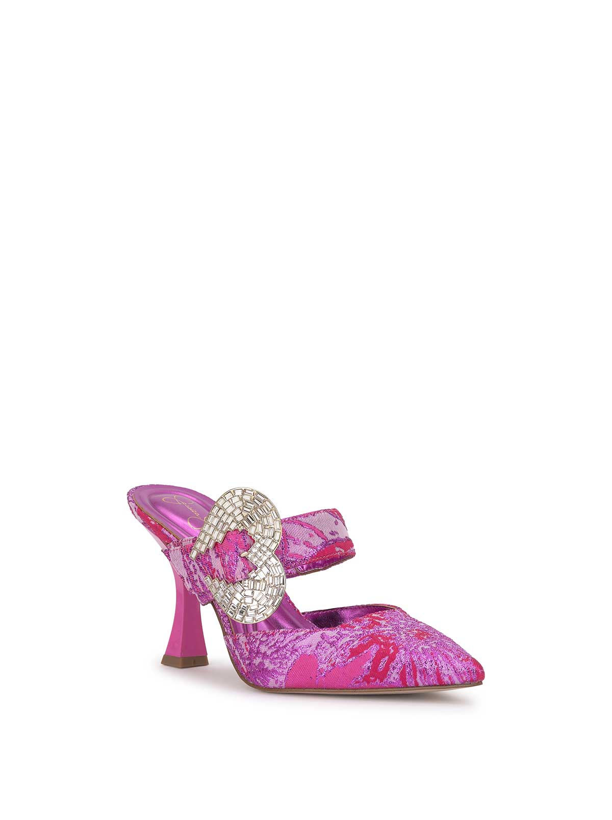 Jessica Simpson Favica High Heel in Pink & Red