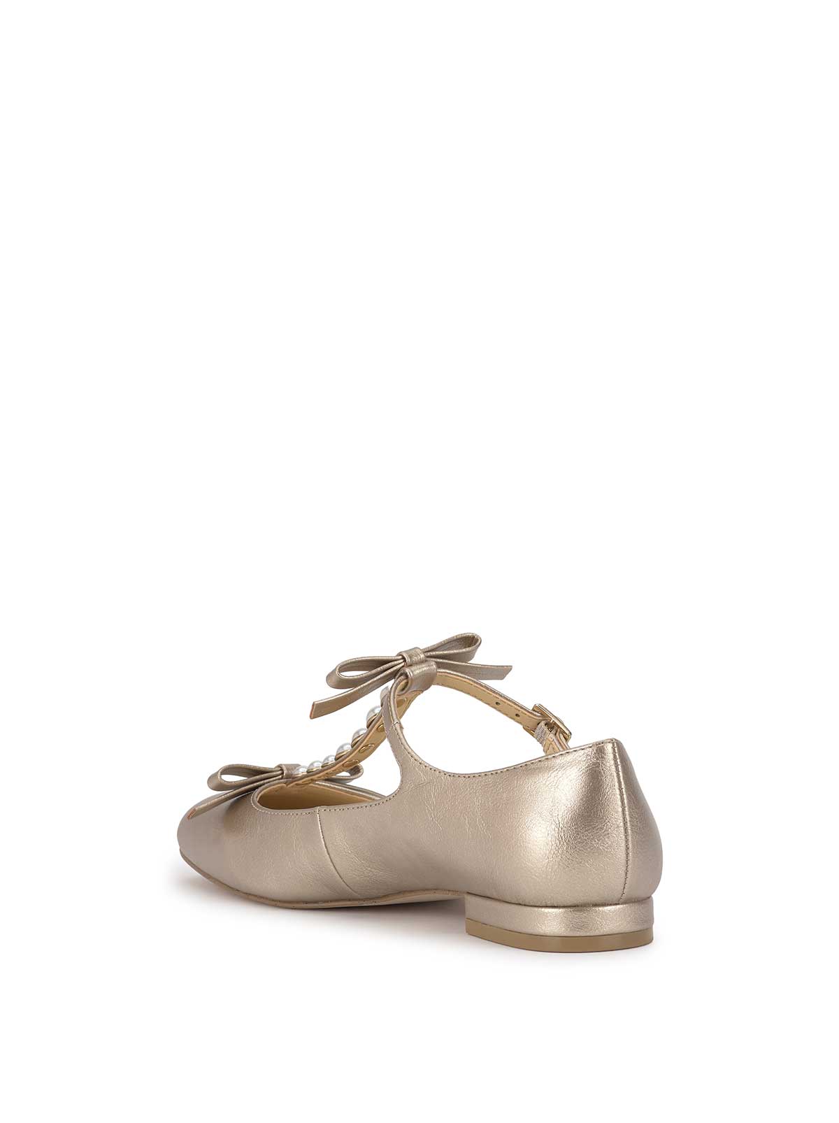Jessica Simpson Jolliya Ballet Flat in Gold