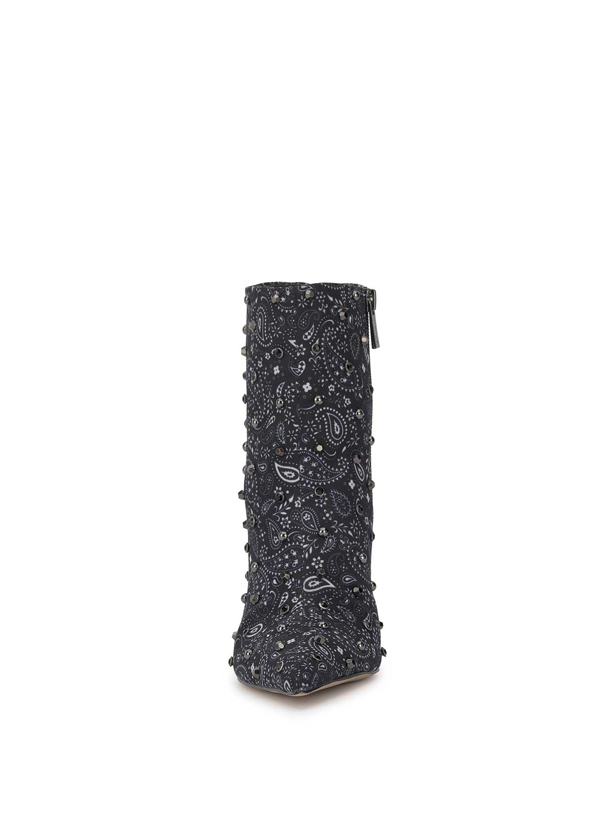 Jessica Simpson Wilonix Pointed Toe Bootie in Midnight Bandana