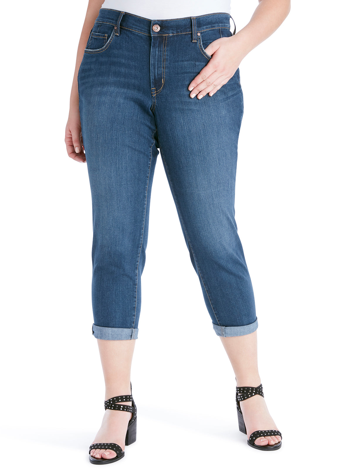 Jessica Simpson Mika Best Friend Slouchy Skinny Jeans in Wright