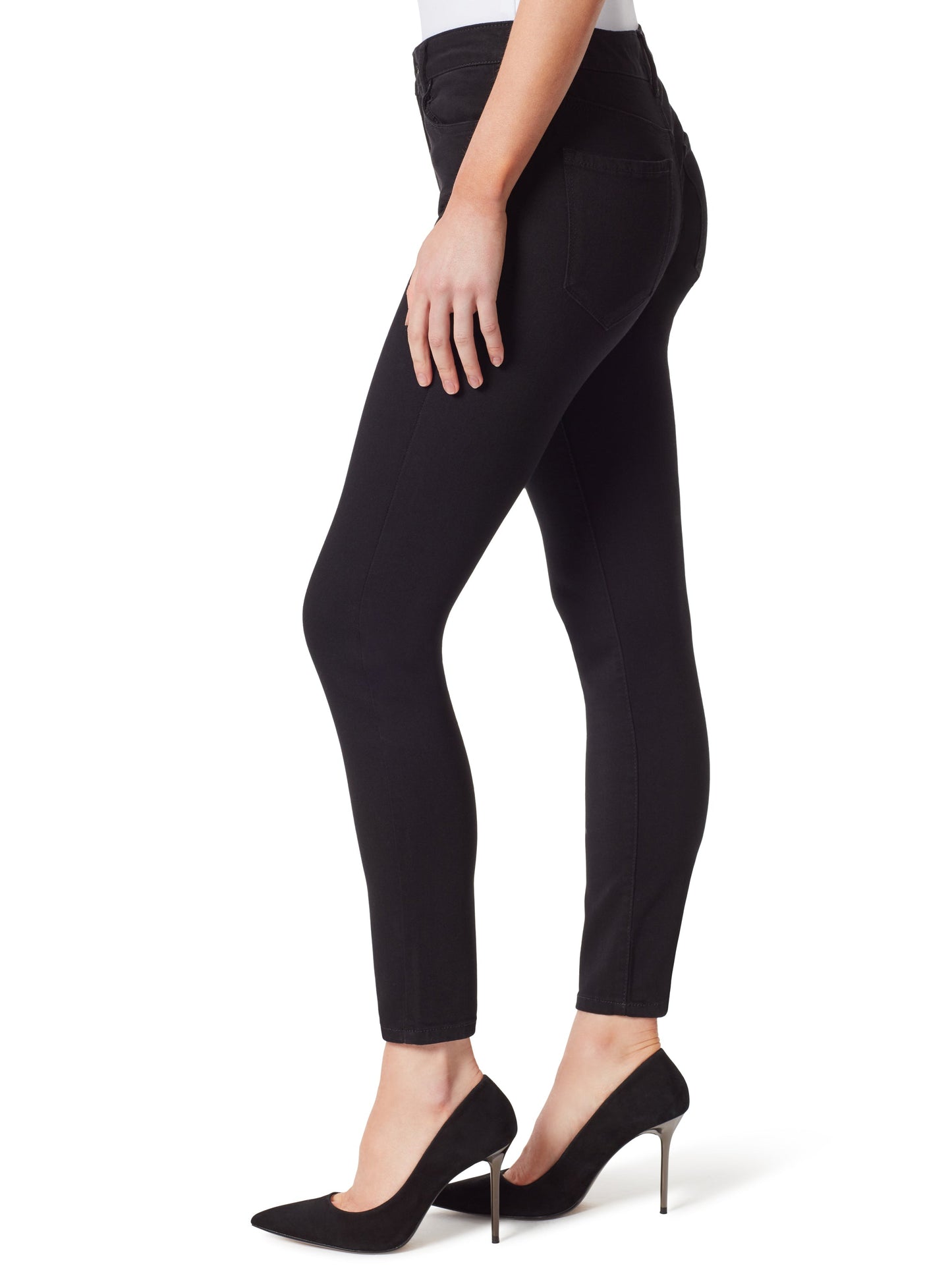 Jessica Simpson Adored High Rise Ankle Skinny Jeans in Black