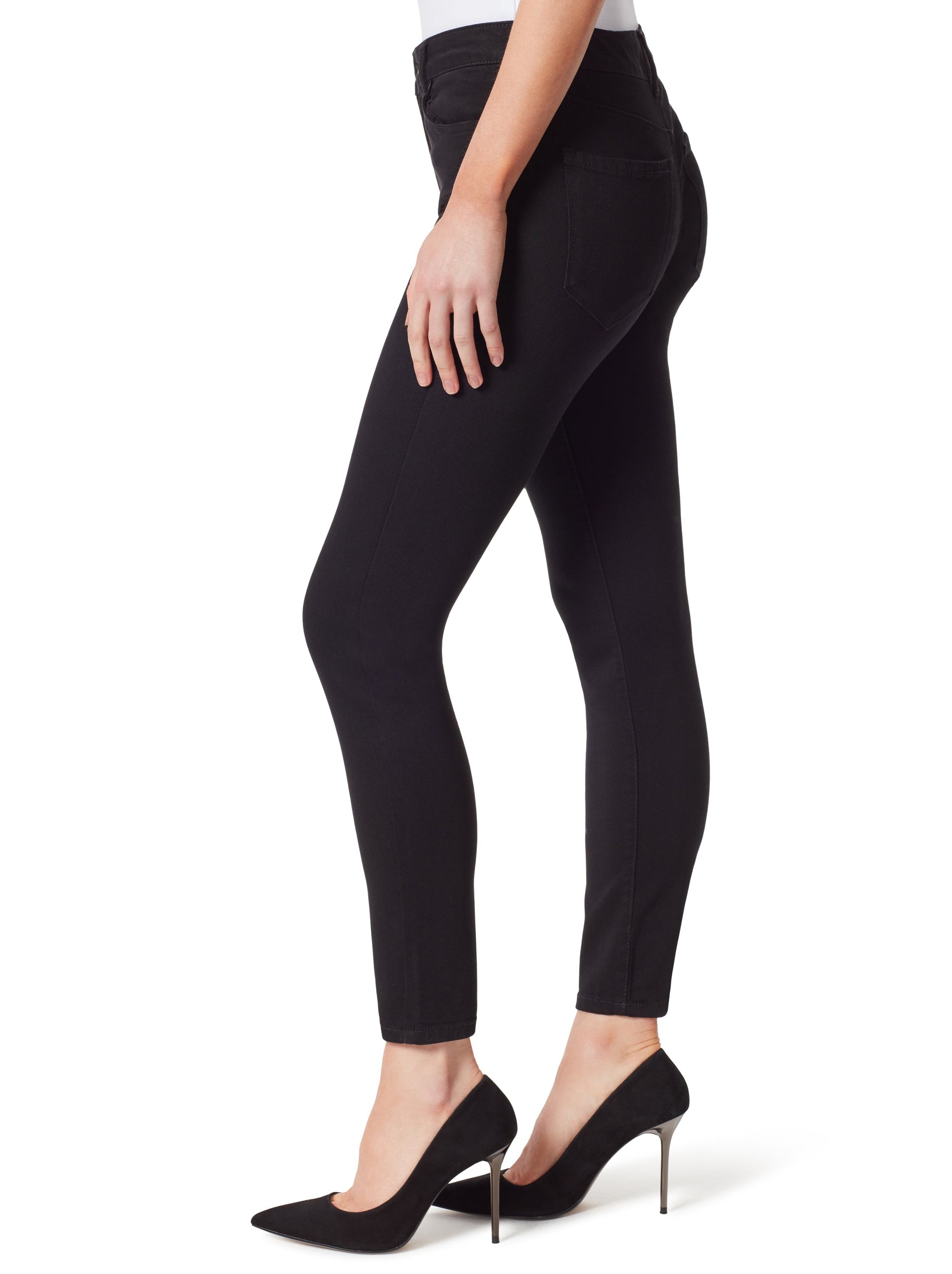 Jessica Simpson Adored High Rise Ankle Skinny Jeans in Black