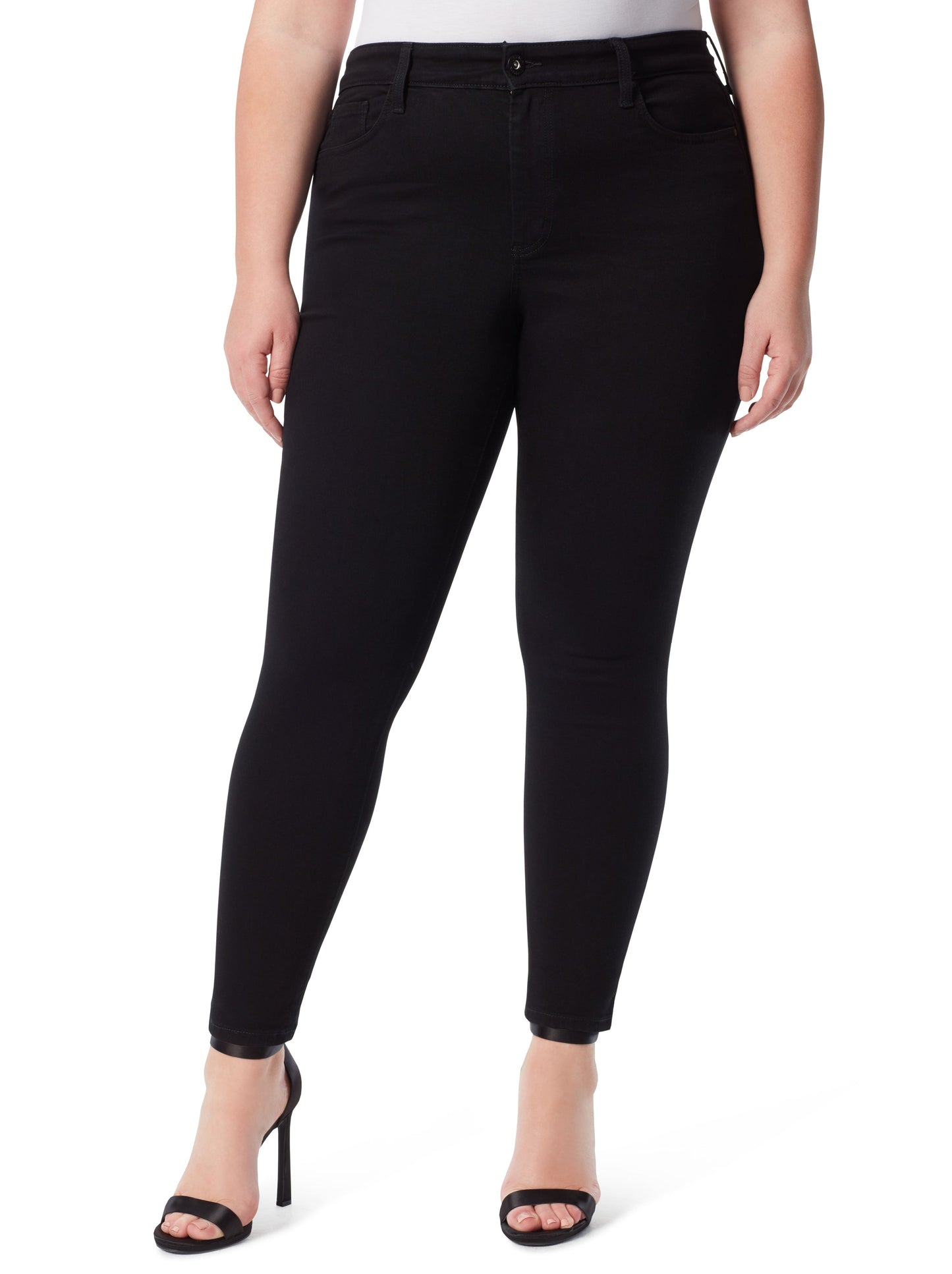 Jessica Simpson Adored High Rise Ankle Skinny Jeans in Black