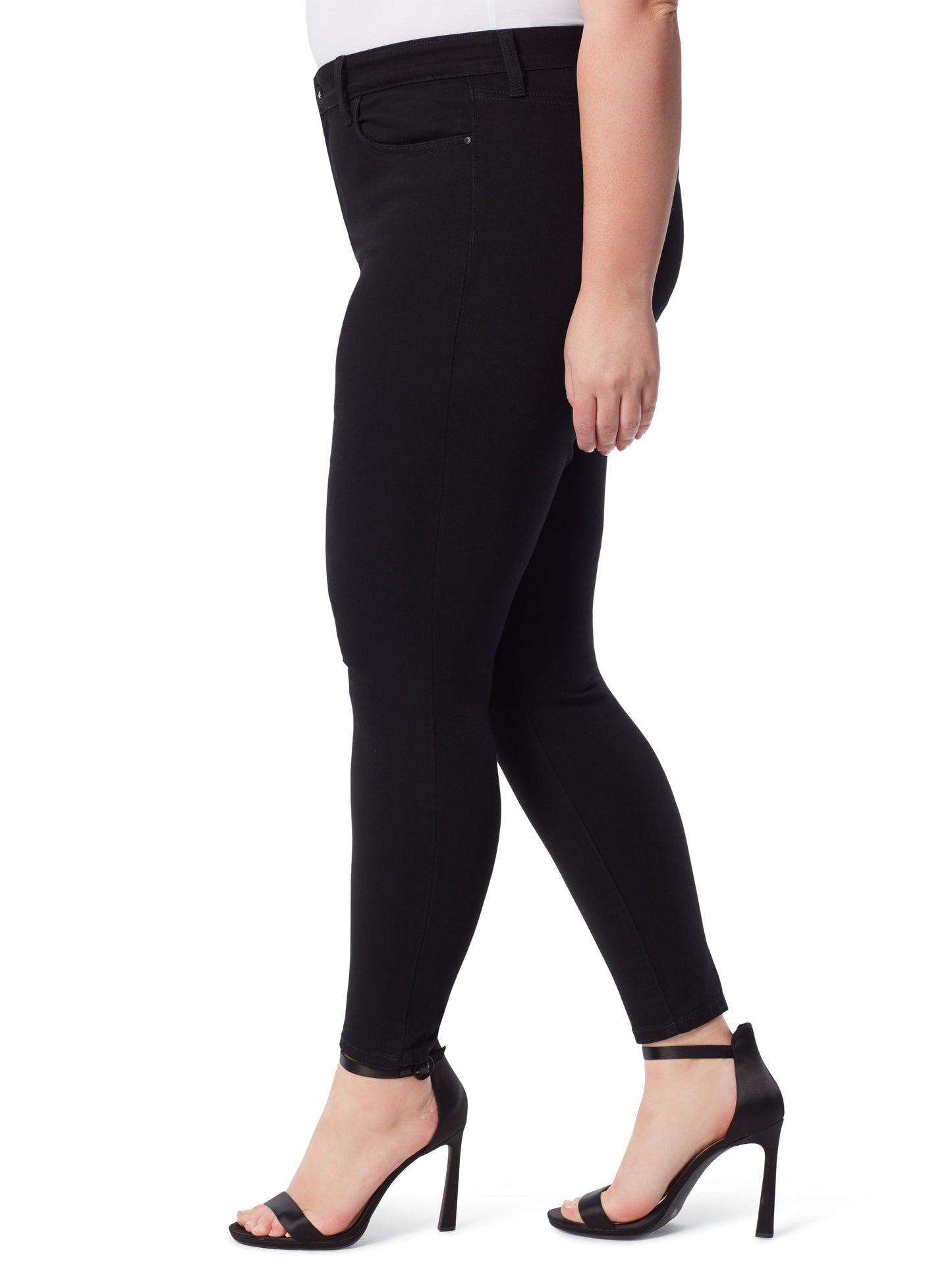 Jessica Simpson Adored High Rise Ankle Skinny Jeans in Black