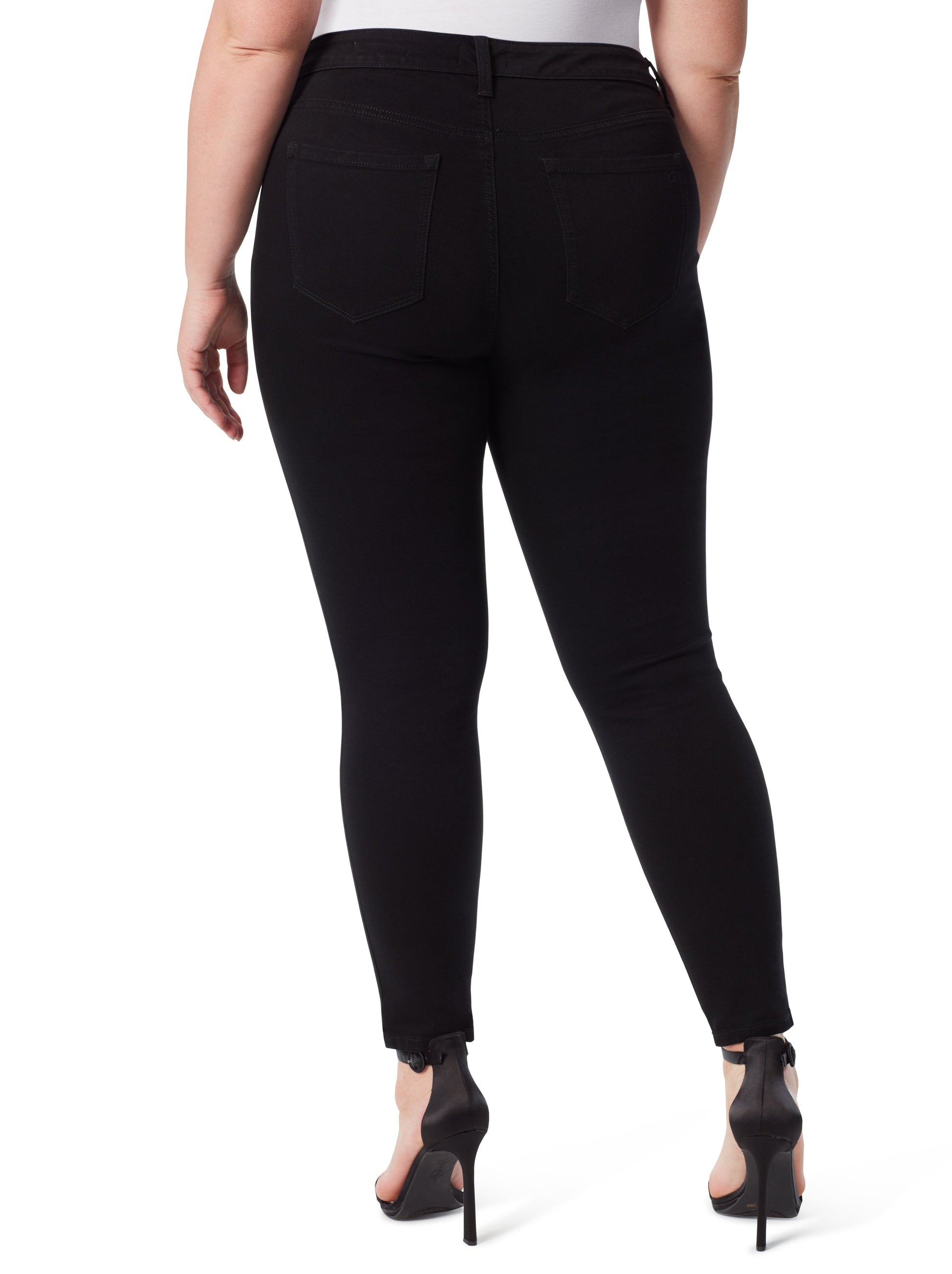Jessica Simpson Adored High Rise Ankle Skinny Jeans in Black