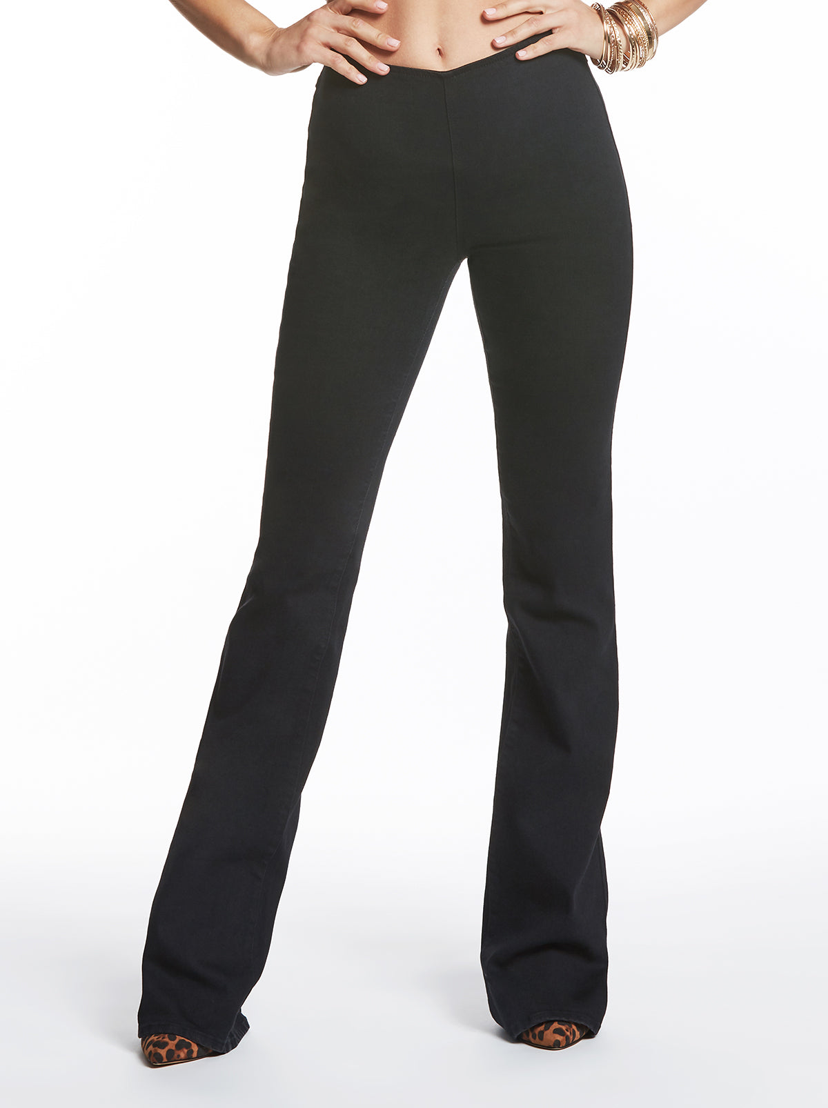 Jessica Simpson Pull On Flare in Black